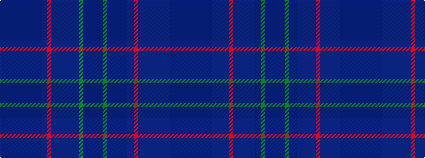 idealised woven sample of pattern BBBBBBBBBBBBRBBBBBBBGBBB