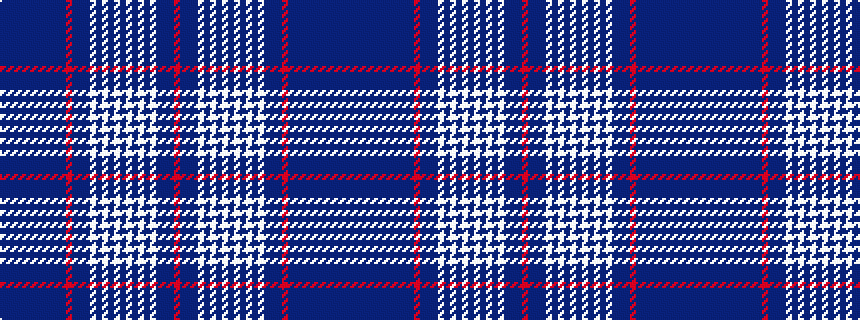 idealised woven sample of pattern BBBBBBBBBBBRBBBWBWBWBWBWBWBBBR