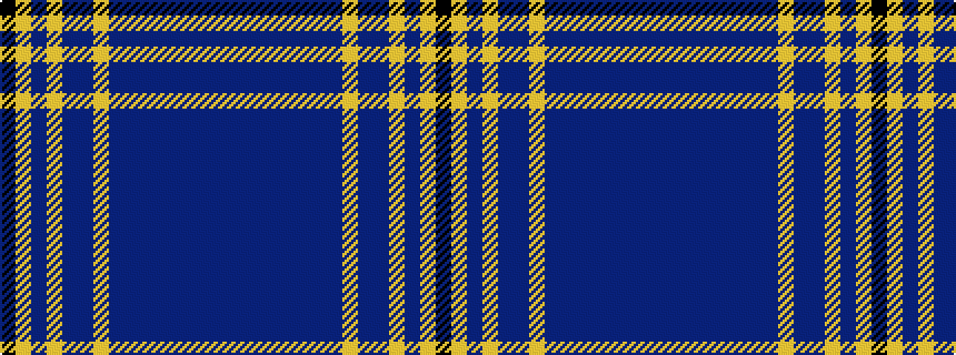 idealised woven sample of pattern BBBBBBBBYBBYBYK