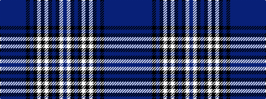 idealised woven sample of pattern BBBBBBBKBKWKWKBKWB