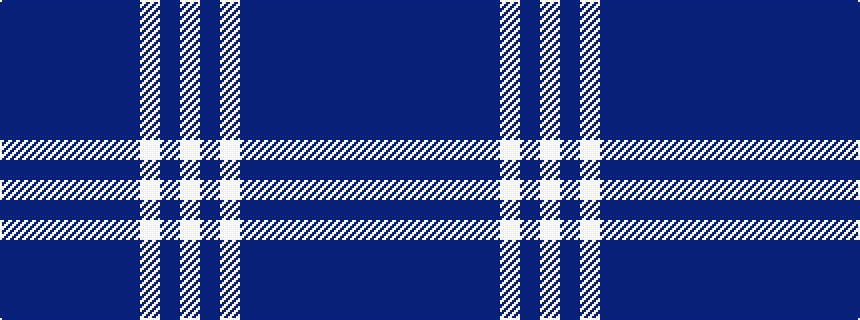 idealised woven sample of pattern BBBBBBBWBW