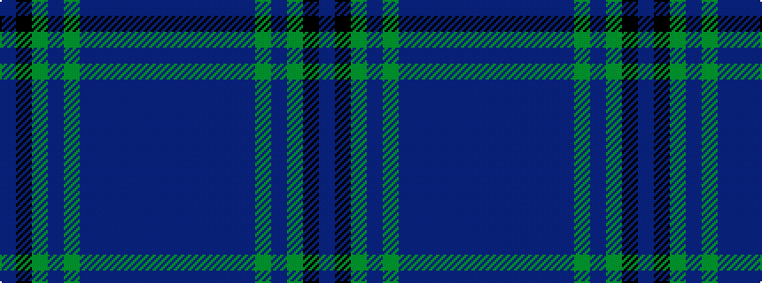idealised woven sample of pattern BBBBBBGBGKB