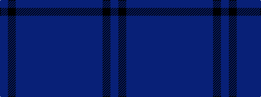 idealised woven sample of pattern BBBBBBKB