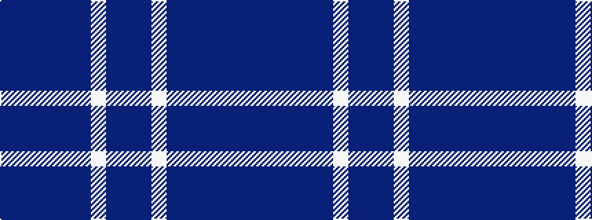 idealised woven sample of pattern BBBBBBWBB