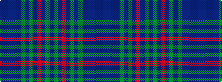 idealised woven sample of pattern BBBBBGBGBRBGB