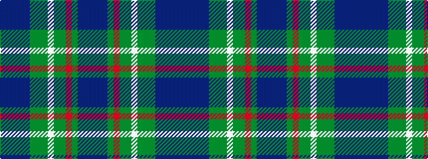 idealised woven sample of pattern BBBBBGGGWGGRGBBB