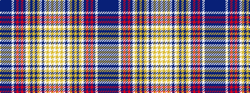 idealised woven sample of pattern BBBBBWBRBRBWYBYBYWBWYWYW