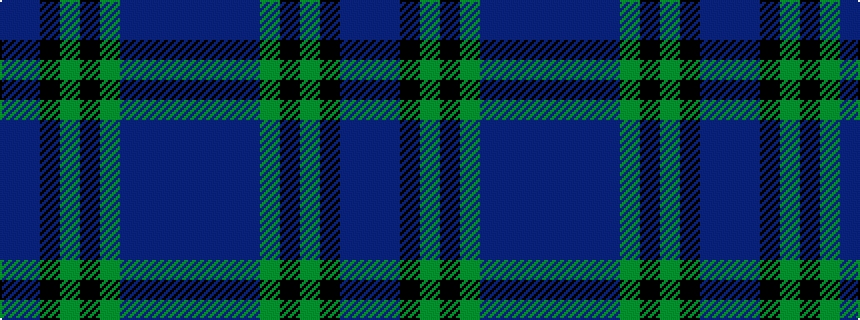 idealised woven sample of pattern BBBBGKGKBB