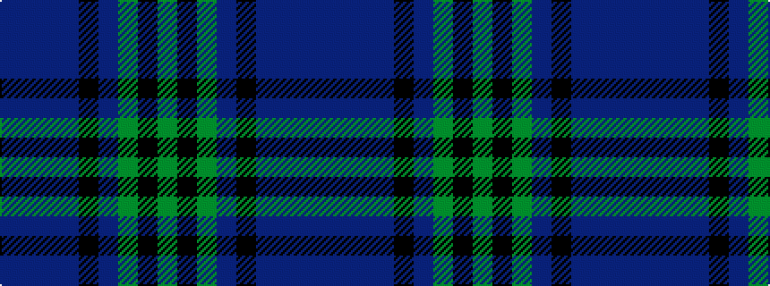 idealised woven sample of pattern BBBBKBGKG