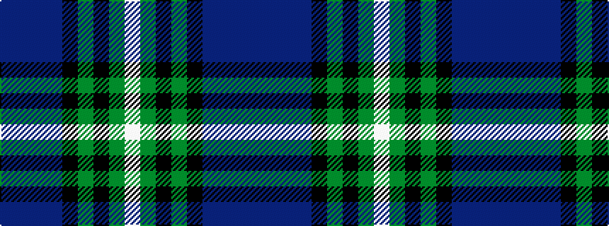idealised woven sample of pattern BBBBKGKGW