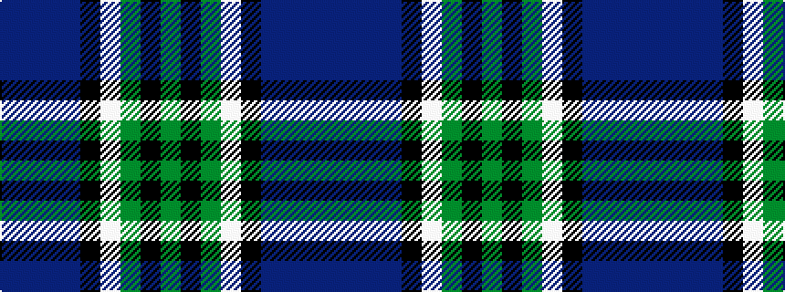 idealised woven sample of pattern BBBBKWGKG