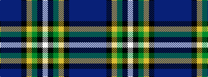 idealised woven sample of pattern BBBBKYGKW