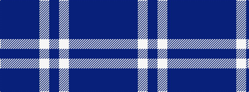 idealised woven sample of pattern BBBBWB