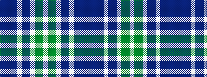 idealised woven sample of pattern BBBBWBBWGGW