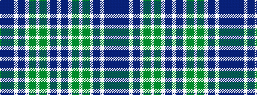 idealised woven sample of pattern BBBBWBBWGGWGGWBBW