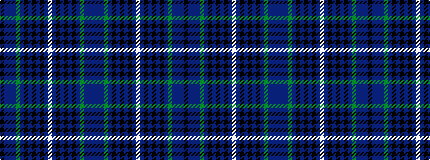 idealised woven sample of pattern BBBGBKBKBKBWBKBKBKBGBBBK