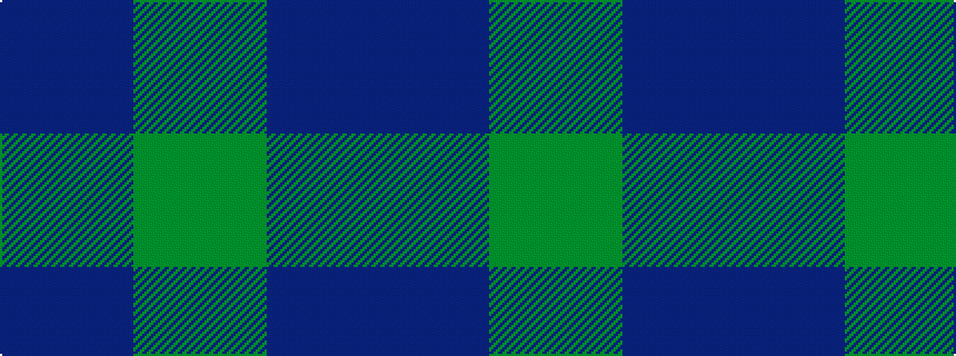 idealised woven sample of pattern BBBGG