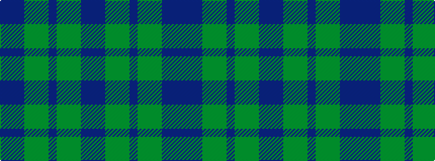 idealised woven sample of pattern BBBGGGBGGGBB