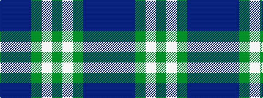 idealised woven sample of pattern BBBGWG