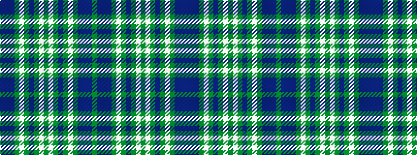 idealised woven sample of pattern BBBGWGBGWGWGBGWGBBBG