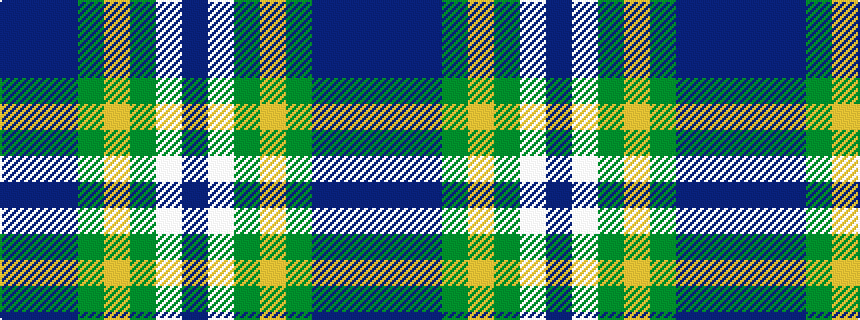 idealised woven sample of pattern BBBGYGWB