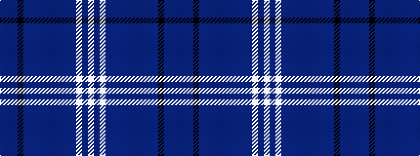 idealised woven sample of pattern BBBKBBBBBBBBBWBW