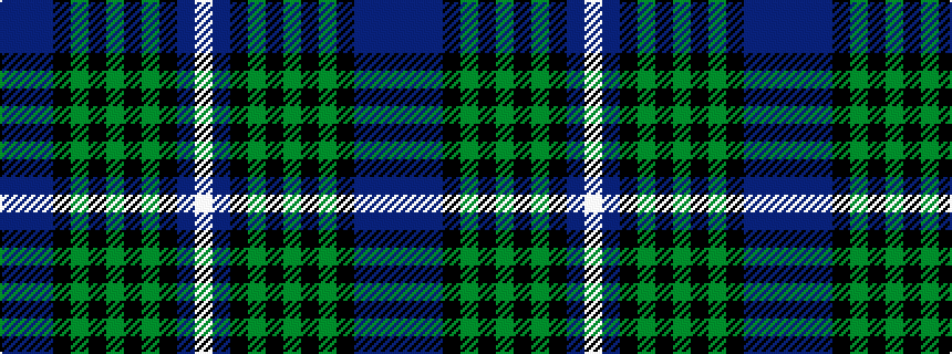idealised woven sample of pattern BBBKGKGKGKBW