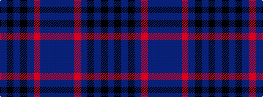 idealised woven sample of pattern BBBRBKBKB