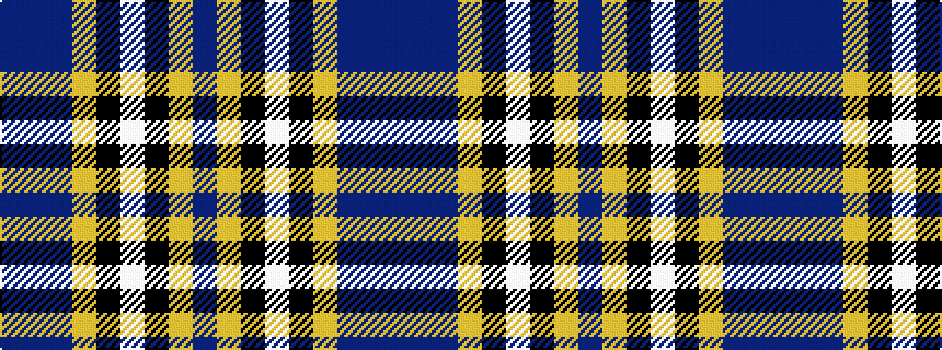 idealised woven sample of pattern BBBYKWKYB