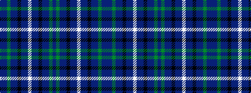idealised woven sample of pattern BBGBBKBBWBBKBBGB