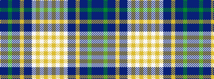 idealised woven sample of pattern BBGBBYBBWYWYW