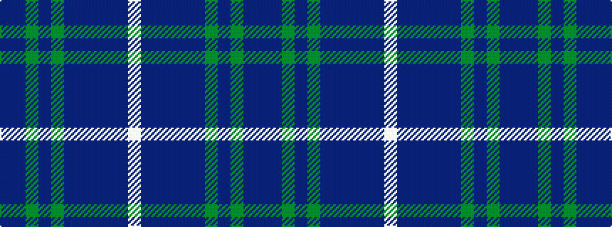 idealised woven sample of pattern BBGBGBBBBBW