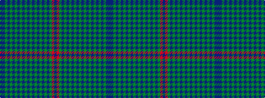 idealised woven sample of pattern BBGBGBGBGBGBGBGBGBGBGRB