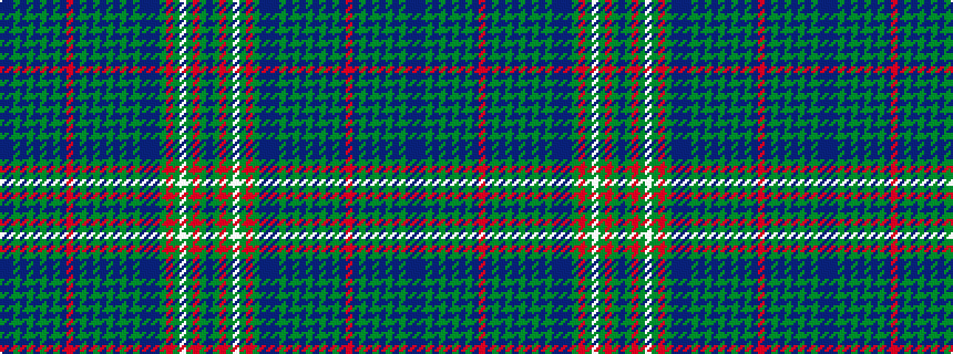 idealised woven sample of pattern BBGBGBGBGBRBGBGBGBGBGBBBGRGWGRGB