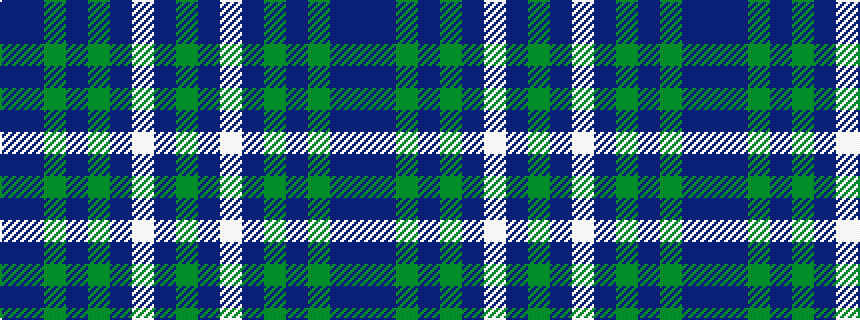 idealised woven sample of pattern BBGBGBWBG