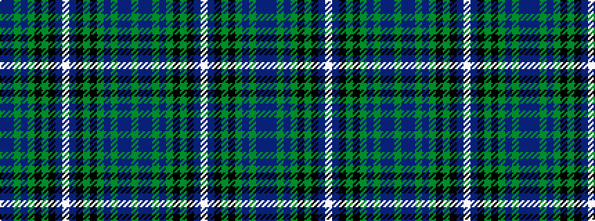 idealised woven sample of pattern BBGBGKGKBWBKGKGBGBBG