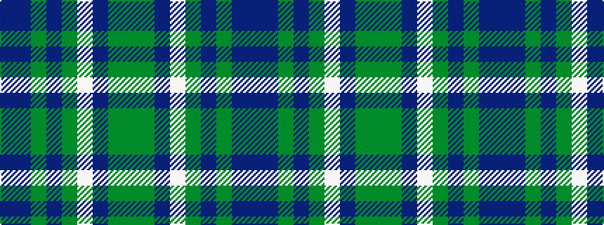 idealised woven sample of pattern BBGBGWBGG