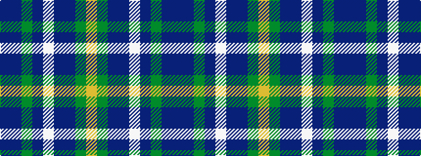 idealised woven sample of pattern BBGBWBBGY