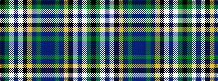 idealised woven sample of pattern BBGBYKWBWGK