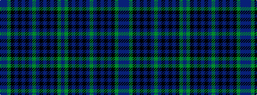 idealised woven sample of pattern BBGKBKBKBGBKBKBKGB