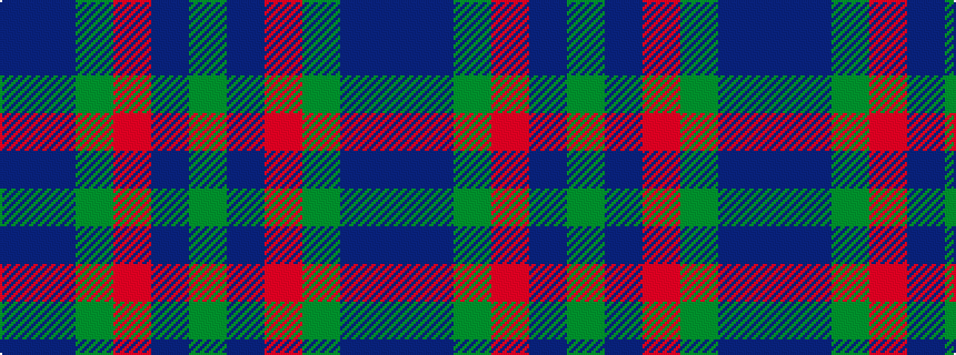 idealised woven sample of pattern BBGRBG
