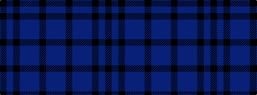 idealised woven sample of pattern BBKBBBKBK