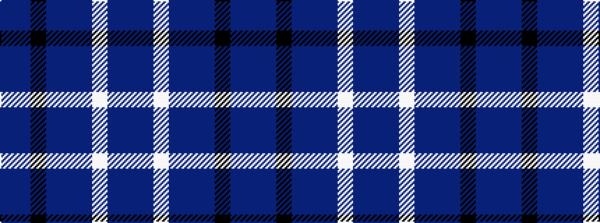 idealised woven sample of pattern BBKBBBWBB