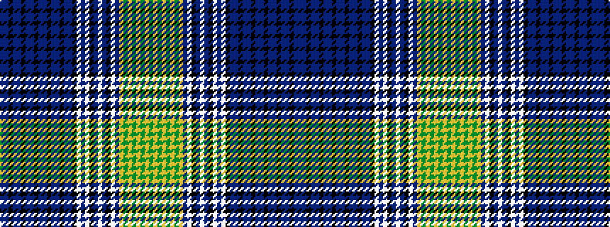 idealised woven sample of pattern BBKBBKBBKBBKBBKBBKWBWKBWBKWBYGYGYGYG