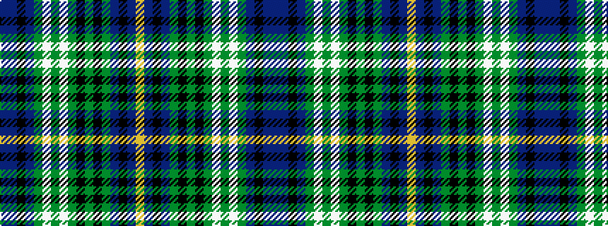 idealised woven sample of pattern BBKBGWGWGKGKGBKBY
