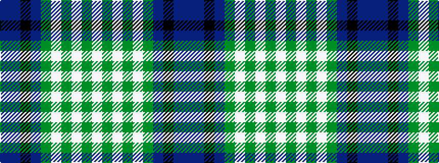 idealised woven sample of pattern BBKBGWGWGW