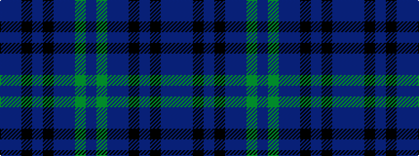 idealised woven sample of pattern BBKBKBBGB