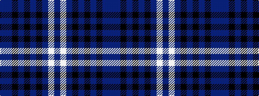 idealised woven sample of pattern BBKBKBKBWB