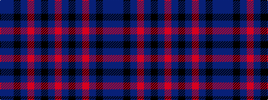 idealised woven sample of pattern BBKBRBKBR
