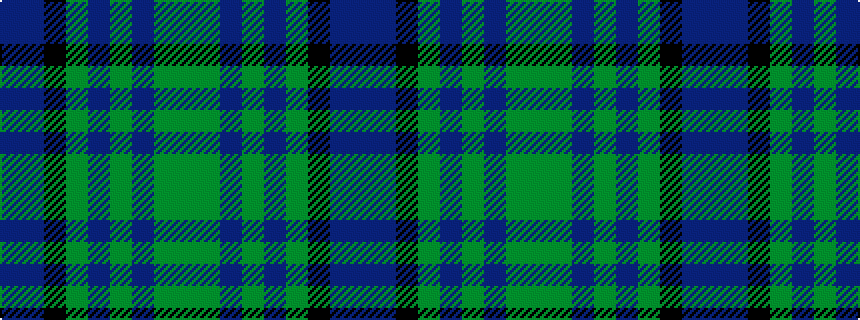 idealised woven sample of pattern BBKGBGBGG